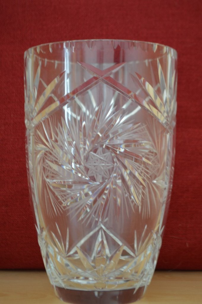 Vintage Heavy Lead Crystal Vase In Sittingbourne Kent Gumtree