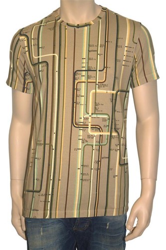 galliano カットソー News paper print Tシャツ カットソー 半袖 総柄 ホワイト M
