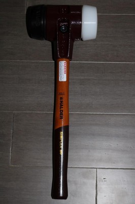 HALDER 3027.080 SIMPLEX 80 SOFT FACE MALLET RUBBER & PLASTIC INSERTS HEAVY NEW