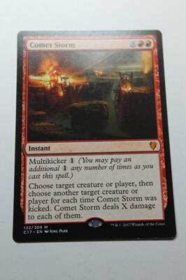 MTG Comet Storm x1- -Commander 2017-Lightly Played