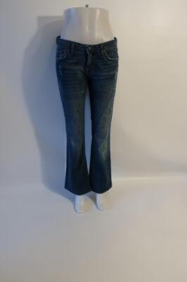 Womens Genetic Denim ''Mutated-Gene'' Blue Flare Leg Jeans 30*