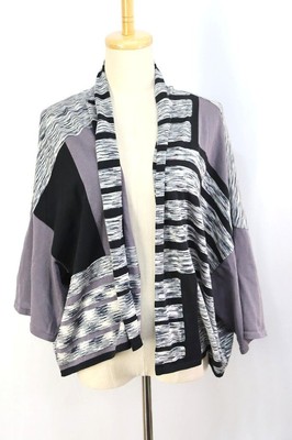 HaaT ISSEY MIYAKE Gray Sweater Jacket 226 2058
