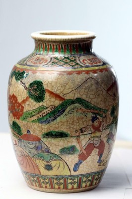 Antique Chinese Porcelain Verte  Vase