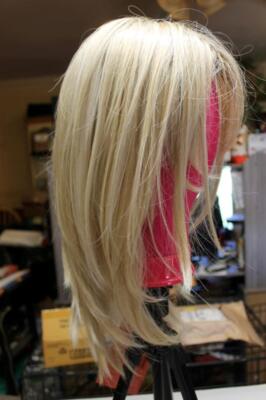 Estetica Designs Heat Defiant Wig James Sunlit Blonde Sleek Long Layers NEW