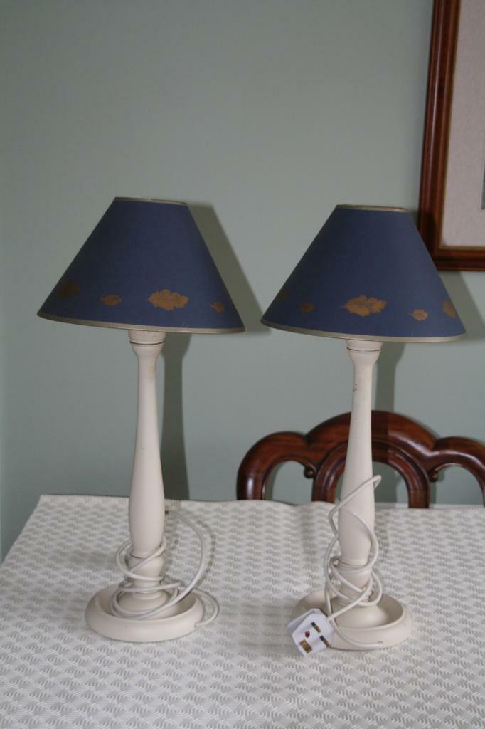 Pair of bedside lampshades in Peterborough, Cambridgeshire Gumtree
