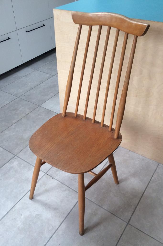 Vintage mid century 1960s Ercol style dining chairs in Horfield
