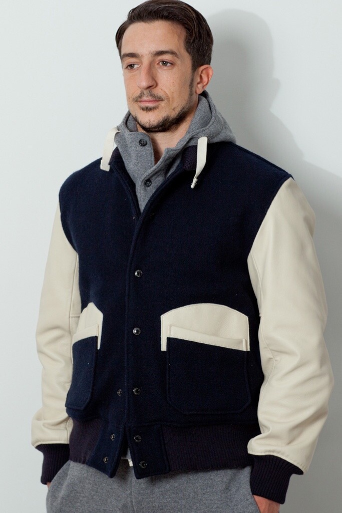 エンジニアードガーメンツ × ゴールデンベアー GB Short Hunter Jacket