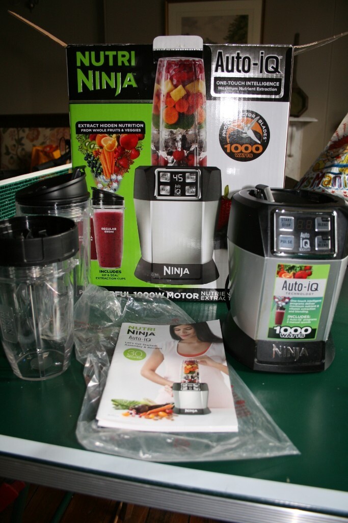 Nutri Ninja Auto IQ. 1000W Blender in Barnard Castle, County Durham
