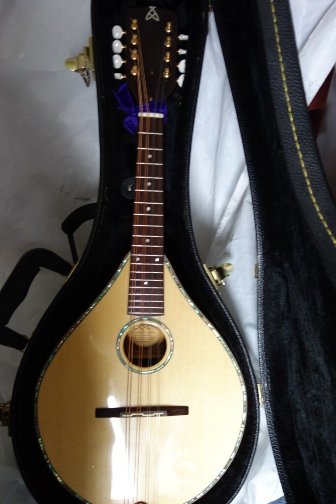 Ashbury Celtic Mandolin deluxe designed by Phil Davidson in Thurso