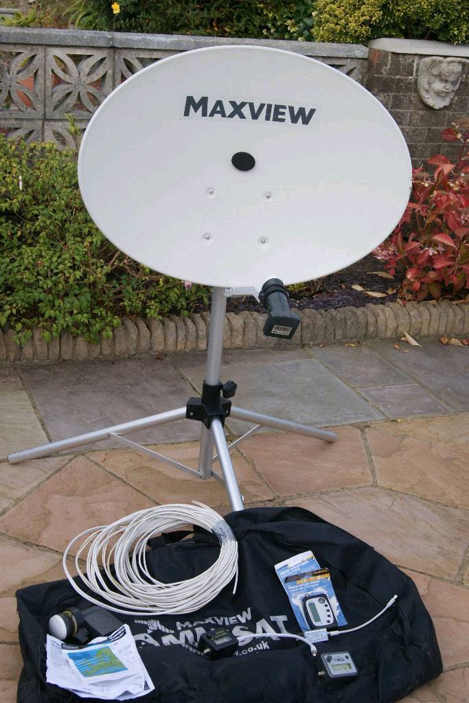 Maxview Omnisat Portable Satellite Dish With Carrying Bag in