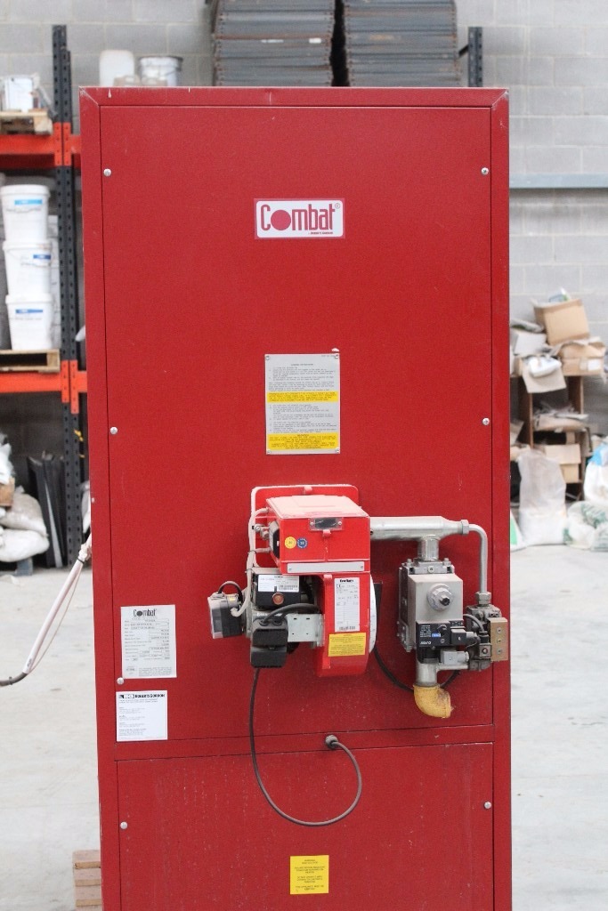 Combat Industrial Oil Fired Space Heater Model No 50 POP ECA