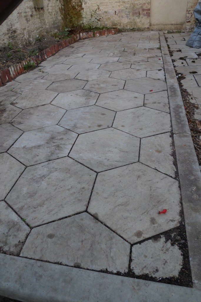 Hexagonal concrete paving slabs in Dereham, Norfolk Gumtree