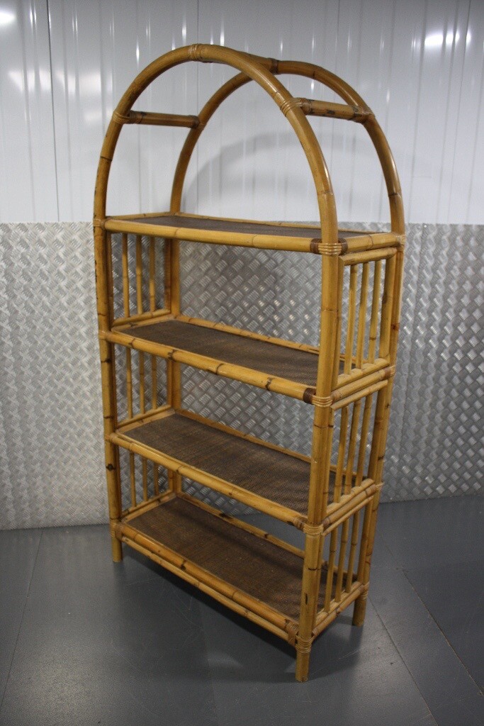 Vintage Bamboo Shelves Retro Mid Century Furniture in Islington