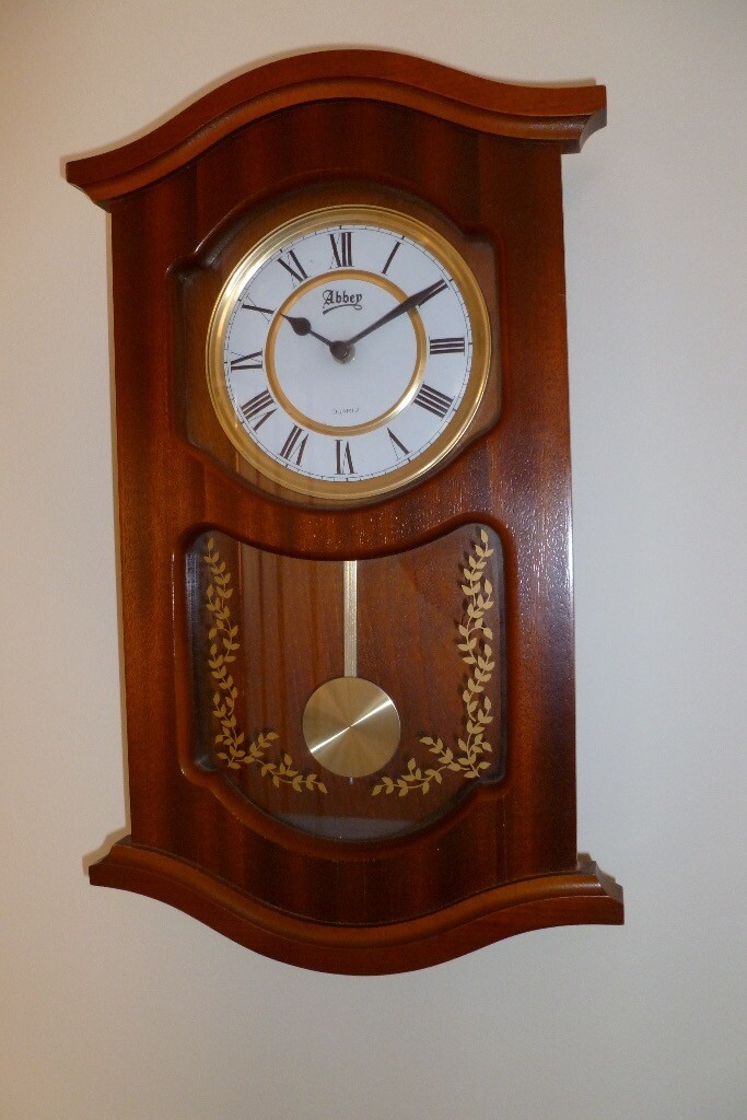 Pendulum Wall Clock battery operated in Fareham, Hampshire Gumtree