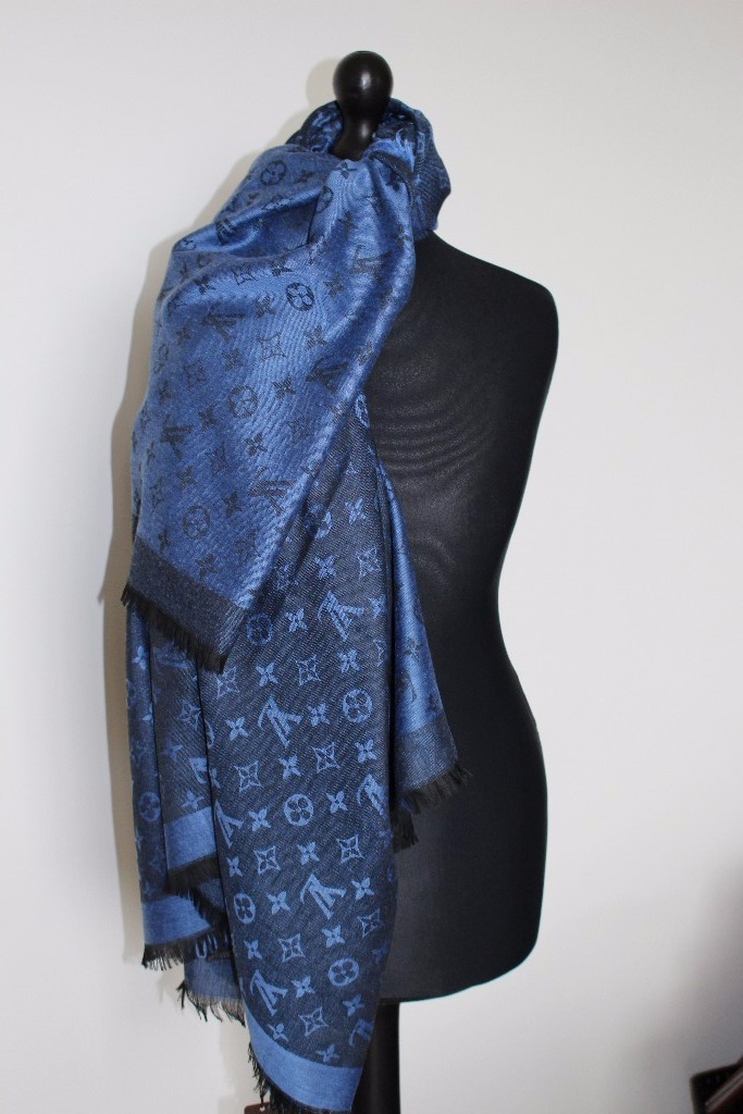 Luxury Louis Vuitton dark blue colour Scarf /Shawl – brand new | in Edgware, London | Gumtree