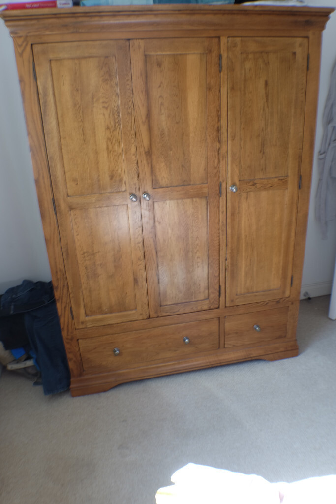 farmhouse country oak wardrobes , a double and triple , new wardrobes