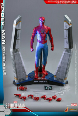ホットトイズVGM43 スパイダーマン スパイダー・アーマーＭＫ ＩＶスーツ版 Hot Toys Marvel's Spider-Man Spider Armor MK IV Suit VGM43