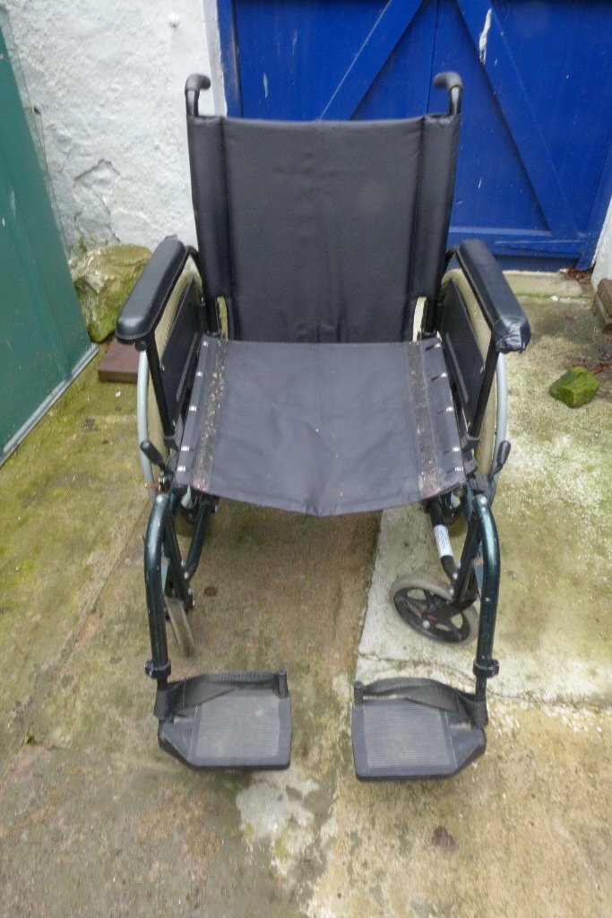 Breezy by Quickie self propelled folding wheelchair with Kozee Komforts