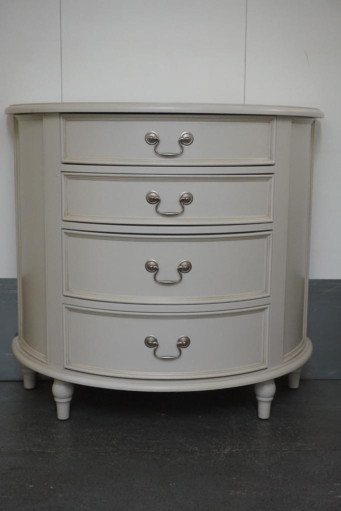 Laura Ashley Clifton half moon side table chest of drawers in Swindon
