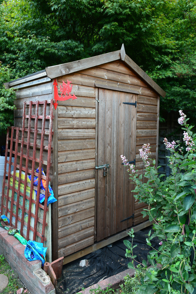 7ft high x 3ft deep x 6ft long Garden shed. in Port Talbot, Neath