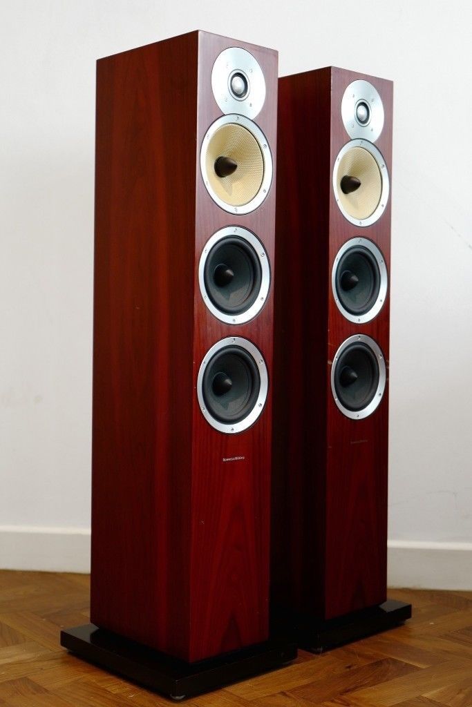 Bowers & Wilkins CM8 Floor standing Speakers Cherry Wood B&W Not CM9