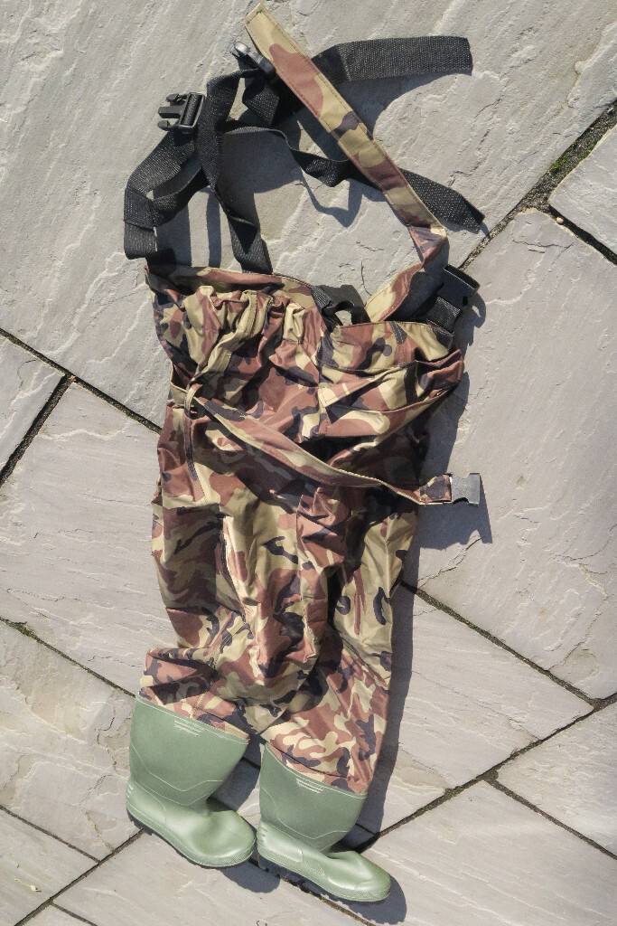 Waders Size 6 UK, Chest, WATERPROOF FLY COARSE FISHING in Quorn