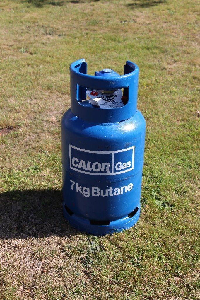7 Kg Butane Calor Gas Bottle, complete with regulator in Exeter