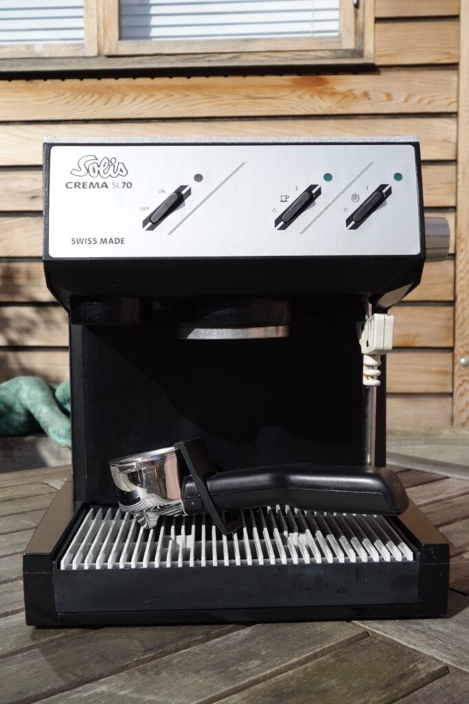 Solis Crema SL70 Espresso Machine (used, good condition, steamer not