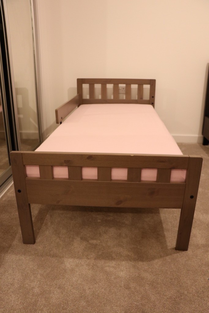 Ikea Kids Bed frame with slatted bed base 70 x 160 cm (Including