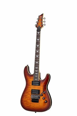 Schecter Omen Extreme-FR Electric Guitar, Vintage Sunburst, 2029
