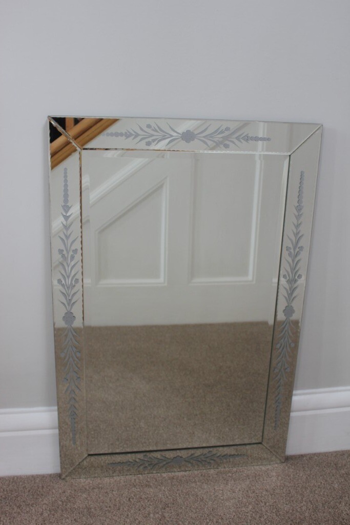 Bevelled edge mirror. in Plymouth, Devon Gumtree