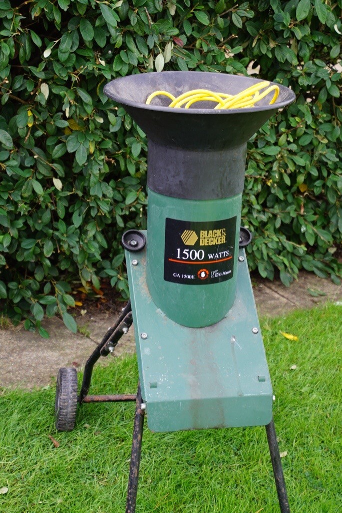 Garden Shredder. Black & Decker 1500Watt in Broughshane, County