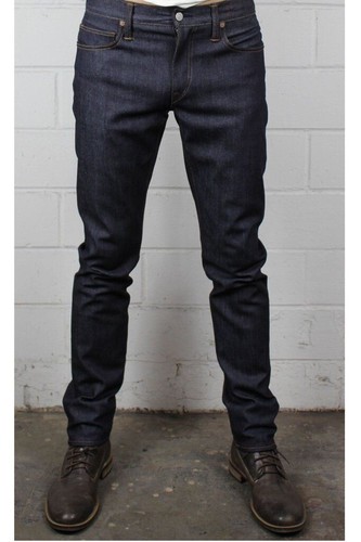 Pre-owned Kato By Hiroshi  The Pen Slim Fit 4-way Stretch Jeans Indigo Raw 30 X 32 In Blue