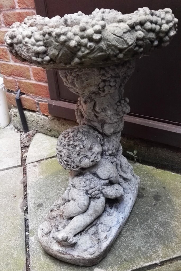 CHERUB STONE BIRD BATH in Portsmouth, Hampshire Gumtree
