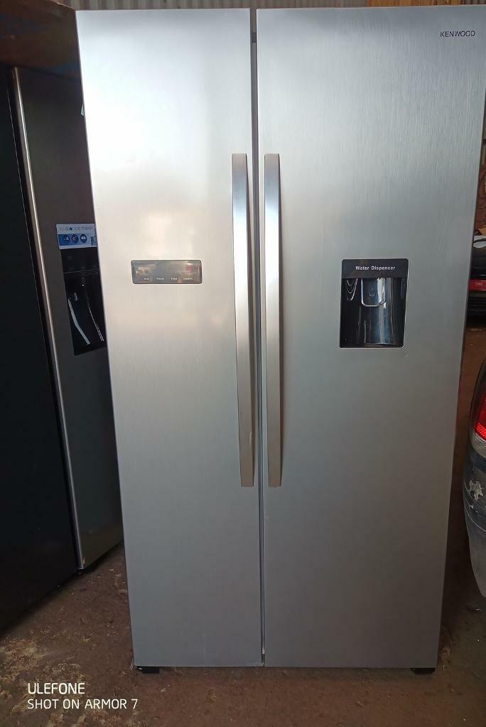 New Ex Display Kenwood American style fridge freezer with water