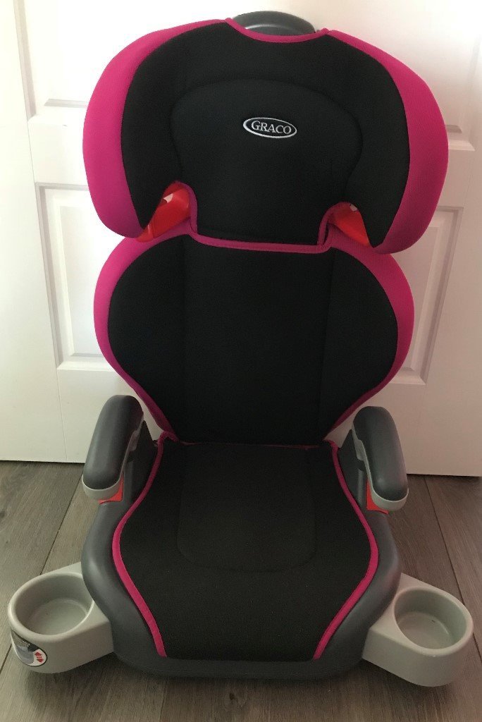 Graco junior maxi highback booster car seat Pink Stage 23 in