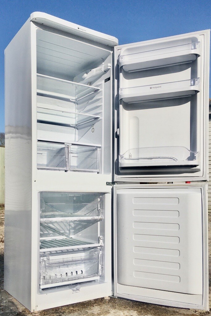 HOTPOINT FIRST EDITION COMPACT FRIDGE FREEZER FREE DELIVERY in