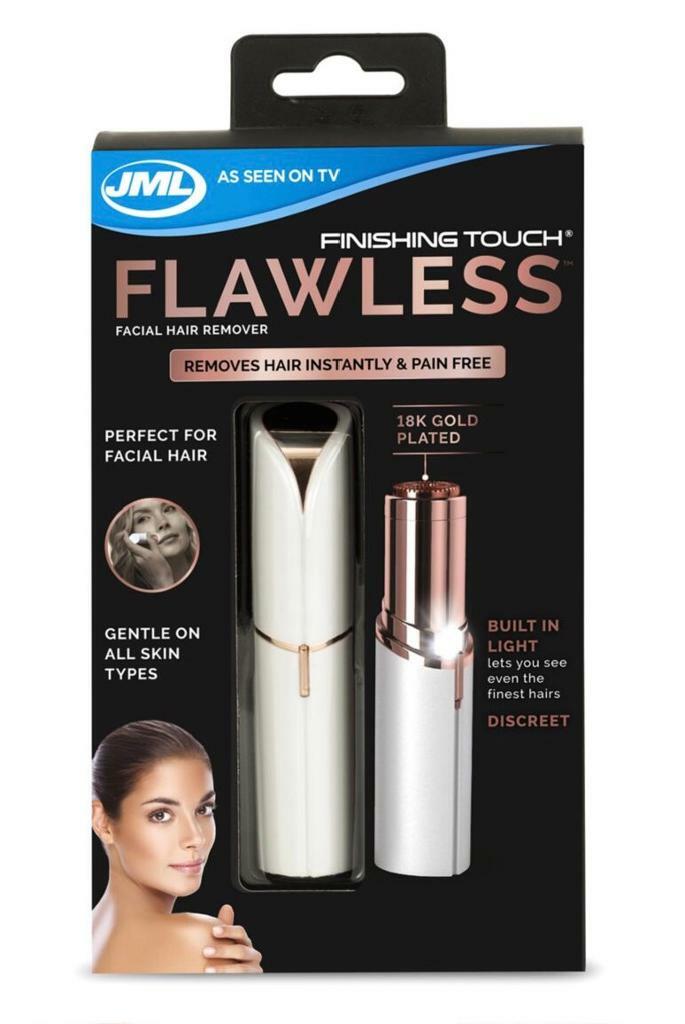 Jml Finishing Touch Flawless Facial Hair Trimmer Brand New 10
