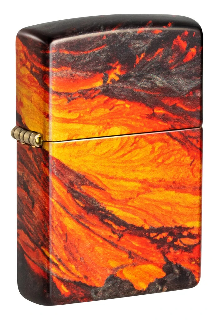 Zippo 48622, ветрозащитная зажигалка Lava Flow Design 540 Fusion, НОВАЯ