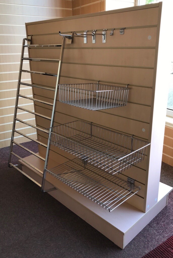 Slatwall baskets, shelves and hooks in Longniddry, East Lothian Gumtree