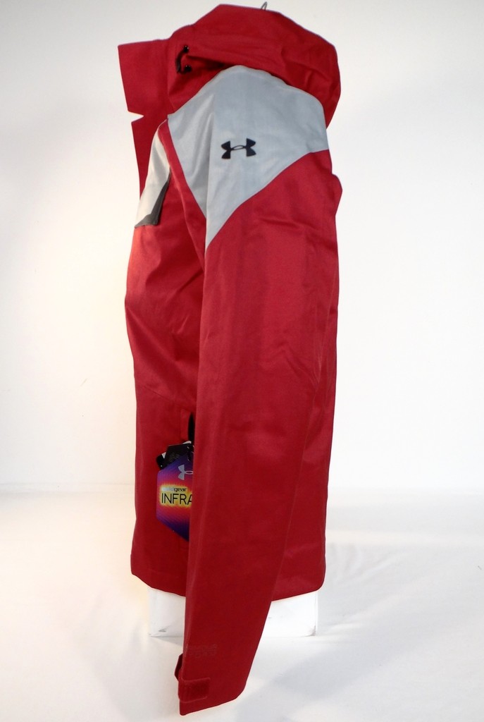 Pre-owned Under Armour Burgundy Coldgear Infrared Tripper 3 In 1 Jacket Men's Medium M In Red