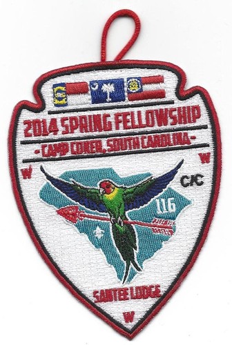 Santee Lodge 116 Pee Dee Area Council SC 2014 Spring Fellowship