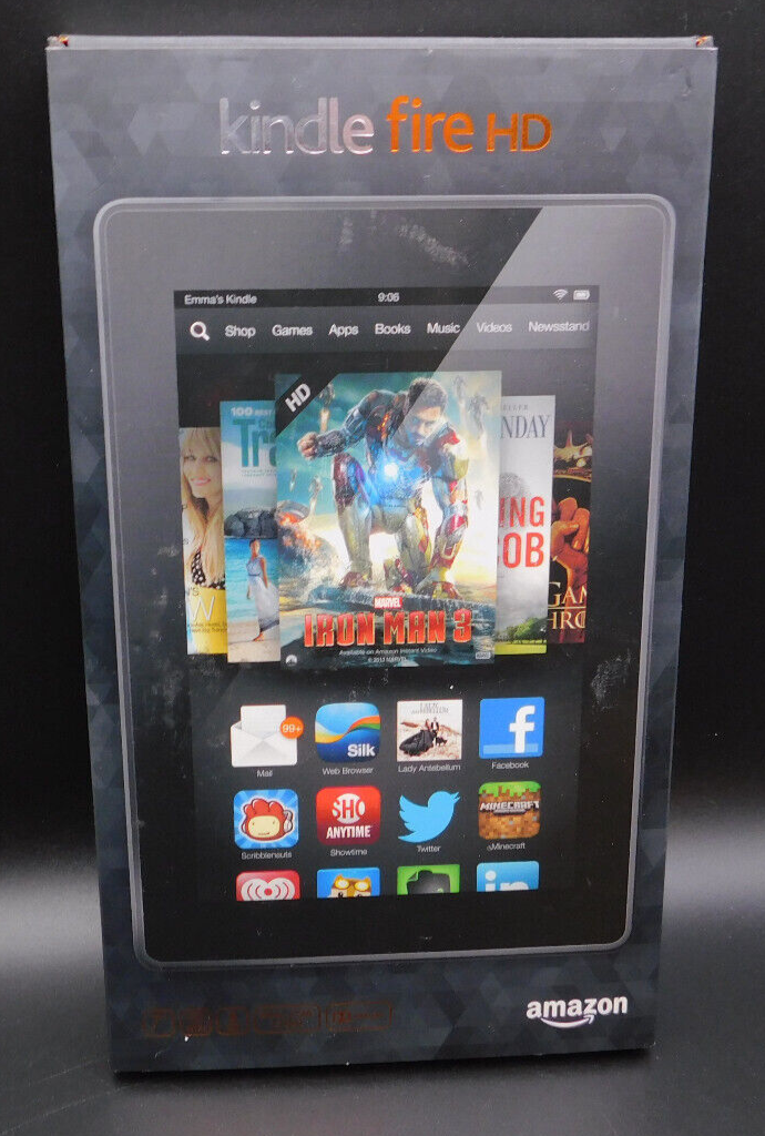 Amazon Kindle Fire HD 7 (3rd Generation) 8GB, Wi-Fi, 7in - Black P48WVB4