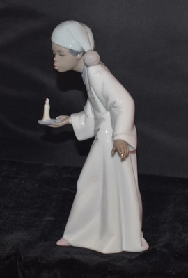 Lladro Figurine BLACK LEGACY -WHO's THERE? - #6464- F Catala -Ret 2002 - Mint