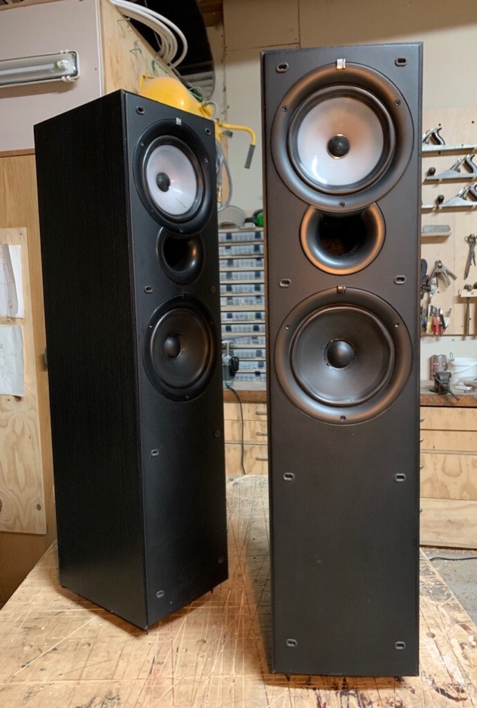KEF Q55, UniQ Floorstanding Speakers. Upgraded in Brighton, East Sussex Gumtree