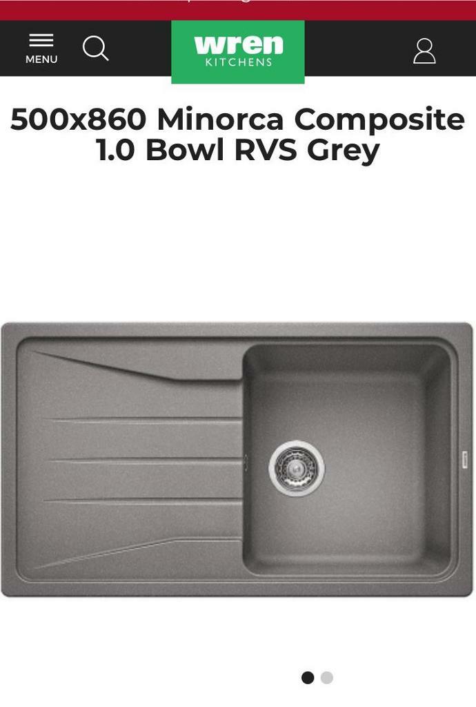 Wren Minorca Composite kitchen sink in Southside, Glasgow Gumtree