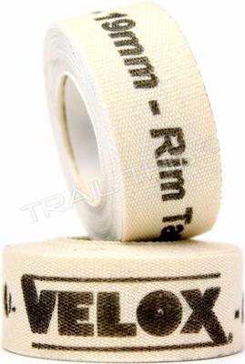 Two (2) Rolls Velox 700c x 19mm Cloth Adhesive Road Bike Rim Strip Wheel Tape