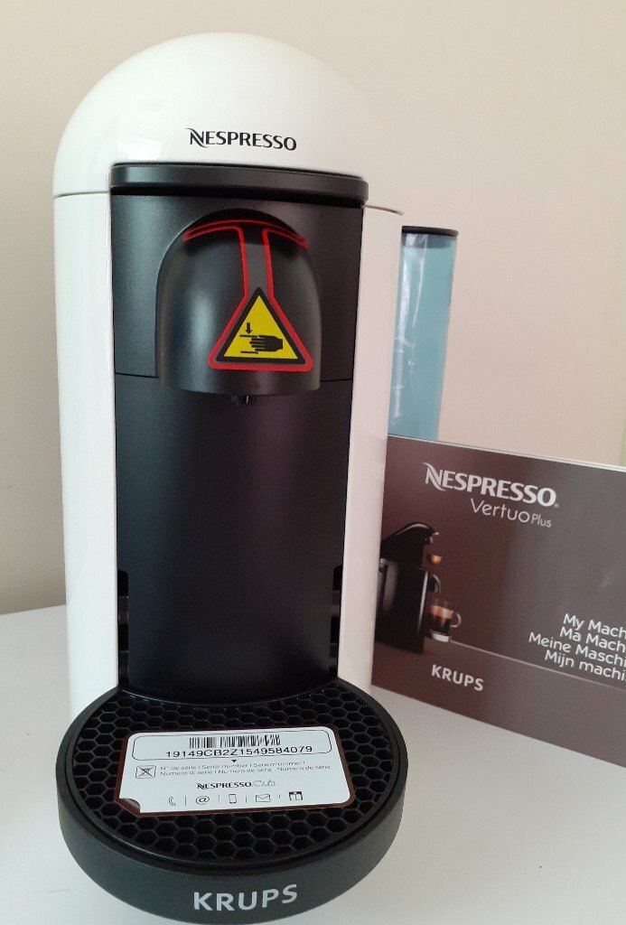 Nespresso Vertuo Plus Coffee Machine by Krups Coffee pods in Norwich