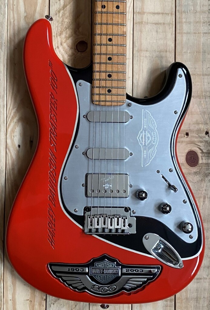 Fender Stratocaster Harley Davidson 100th Anniversary Custom build in