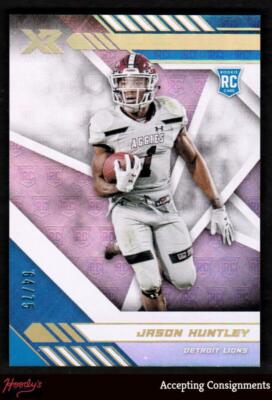 2020 Panini XR White #178 Jason Huntley RC 64/75 ROOKIE LIONS